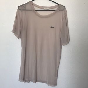 Sheer T-shirt